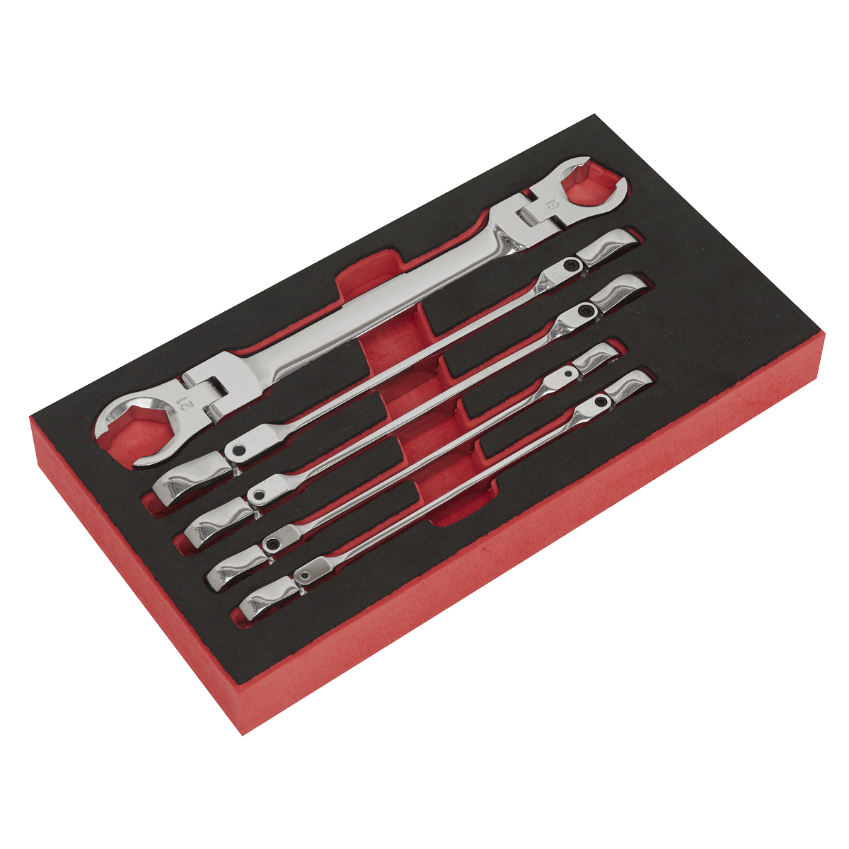 FlexiHead Flare Nut Spanner Set 5pc K & S McKenzie